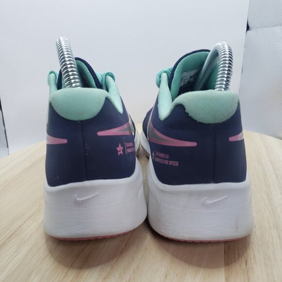 Nike womens Sneakers 7.5 Star Runner GS Imperial Purple  CU4644-500  EUC - Picture 5 of 8